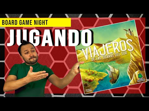 Jugando Viajeros de las tierras del sur - Partida Español Latino