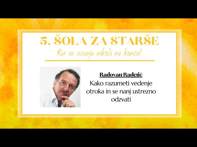 Pozitivna psihologija za vse | Kako razumeti vedenje otroka in se nanj ustrezno odzvati