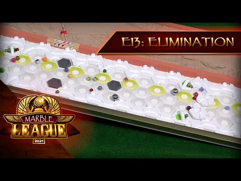 Marble Race: Marble League 2021 - E13 Elimination Race