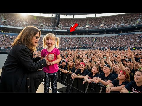 Little Girl Got Lost in a Crowd of 50,000 at Ozzy Osbourne’s Concert— What He Did Next Made the Stad