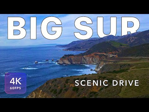 Big Sur - Stunning Scenic Drive California Highway 1 | 4K