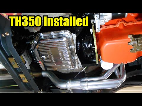 70 Chevy Truck B&M TH350 4WD Trans Install