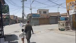 shutter-down strike paralyzed Mastung