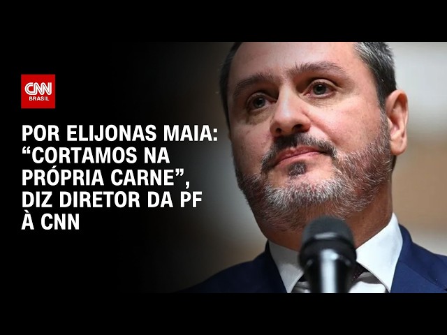 "Cortamos na própria carne", diz diretor da PF à CNN | LIVE CNN