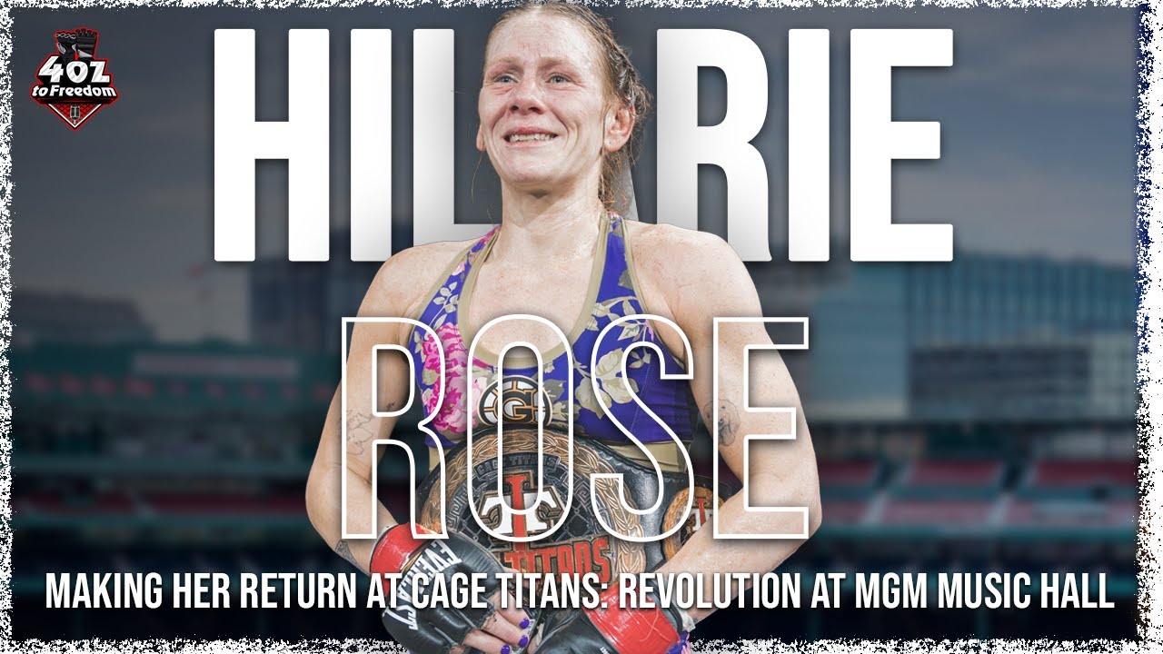 Hilarie Rose Returns for Cage Titans Revolution at Fenway: A Champion’s Mindset and Motivation