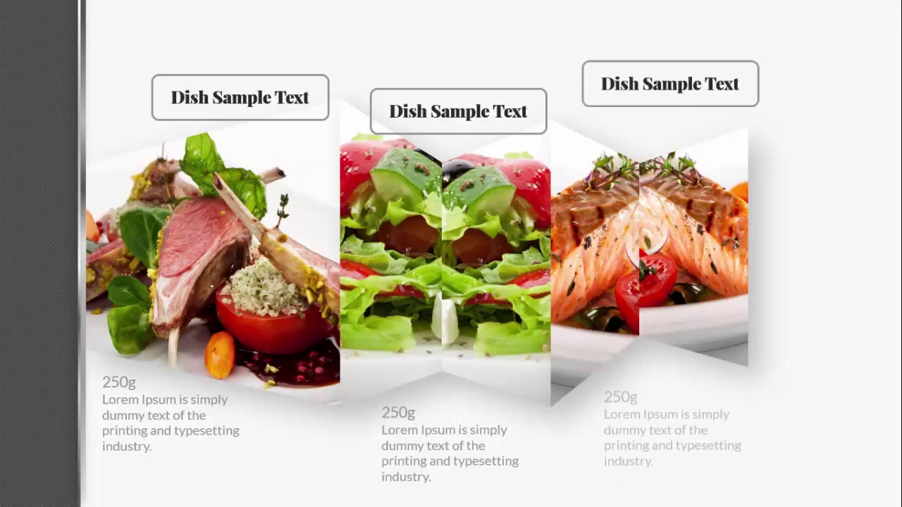 Fine Dining - Free PowerPoint Template For Restaurants