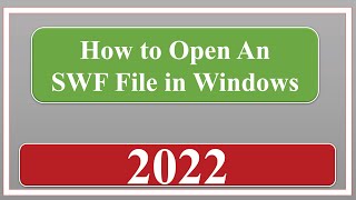 How to Open an SWF File by using SWF Player - 2022 [IT 360 Degree By Ravi Kumar]