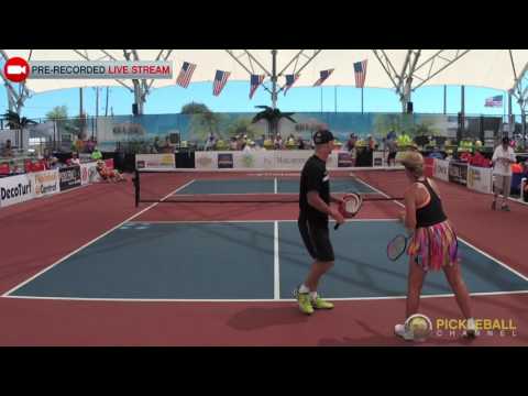 Pre-Recorded Live: Mixed Doubles 60+ GOLD - Minto US Open Pickleball Championships 2017
