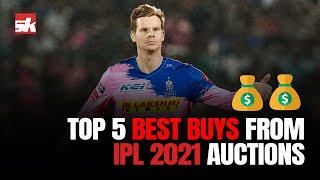 IPL2021: Top 5 Best & Valuable Buys From IPL 2021 Auctions | Steve Smith