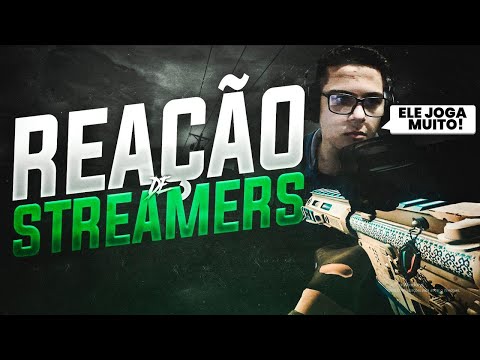 REAÇÃO DE STREAMERS! [R6-PC]
