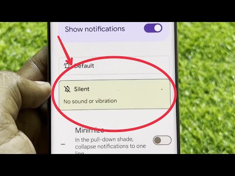 Set Notification Silent Mode | No Sound or vibrate in Google Pixel Mobile