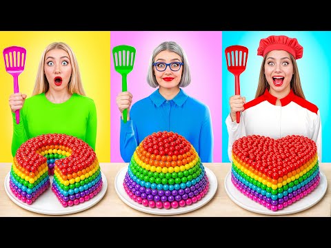 Me vs Grandma Cake Decorating Challenge | Epic Food Battle by Multi DO Challenge