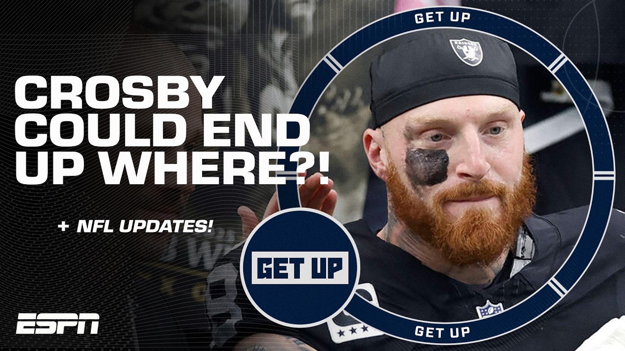 Will Maxx Crosby finish out his career as a Raider?! Harry Douglas DOESN'T THINK SO 👀 | Get Up