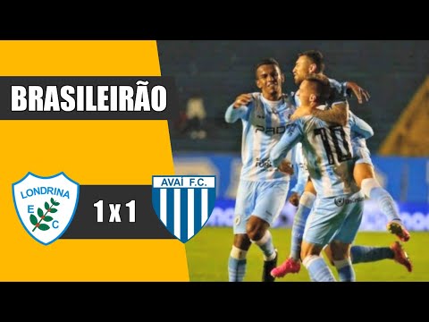 LONDRINA 1 X 1 AVAÍ | GOLS | BRASILEIRÃO SÉRIE B 2023