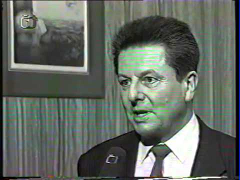 Sarajevský atentát na Václava Klause na ČT   1996