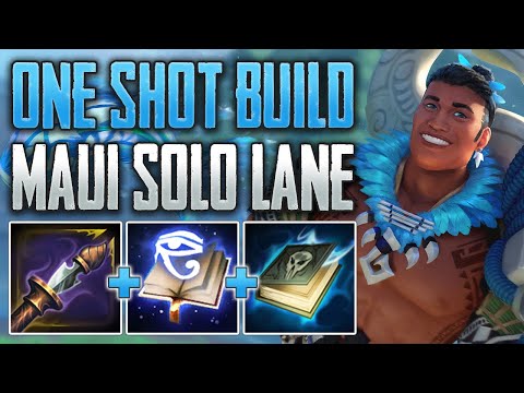 CLAPPING WITH ONE SHOT MAUI! Maui Solo Gameplay (SMITE Conquest)