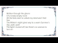 Colin Blunstone - Exclusively for Me Lyrics