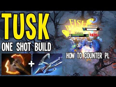 Dominate with 70% Cleave on Carry Tusk | Dota 2 Pro Gameplay