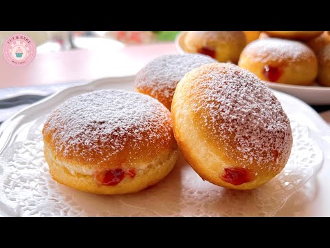 Classic German Berliner Recipe: Jam-Filled Doughnuts