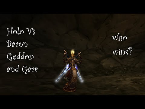 Holo VS Baron Geddon and Garr  II WoW Dinkledork Repack (Ashen Order)