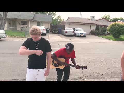 Nh Dmoney - Guitar Melodie with white boy spitting heat rock ( Hood version)