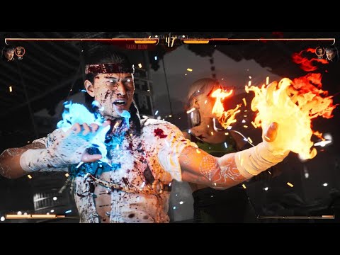 Mortal Kombat 1 Online Stress Test Liu Kang Mirror Match Very Hard Mode