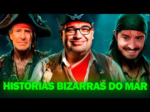 1 HORA de SERGIO SACANI | AS HISTÓRIAS MAIS  BIZARRAS DO MAR (Jorge de Souza, Gabe)