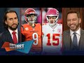 Bengals defeat Chiefs in Week 13, Joe Burrow is 3-0 vs. Patrick Mahomes | NFL | FIRST THINGS FIRST