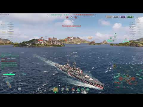 Neptune British Cruiser | 222k Dmg, HC, 3 Kills | World of Warships Replay