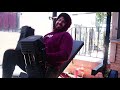 CHEST AND SHOULDER DAY! OUTDOOR HOME GYM WORKOUT