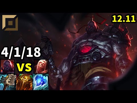 Sion Top vs Vladimir - KR Master | Patch 12.11