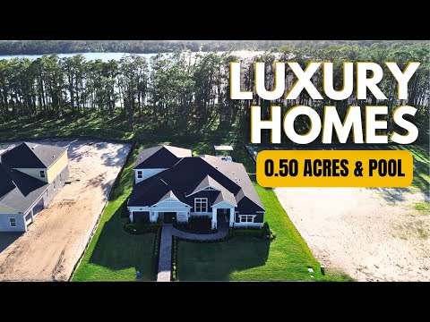 Beautiful Florida New Construction Pool Homes for Sale in 2025! You Have to See This!