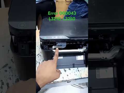 Error 000043 Epson L3210, L3250 printer