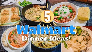 Walmart Dinner Ideas//5 easy weekday family dinner ideas