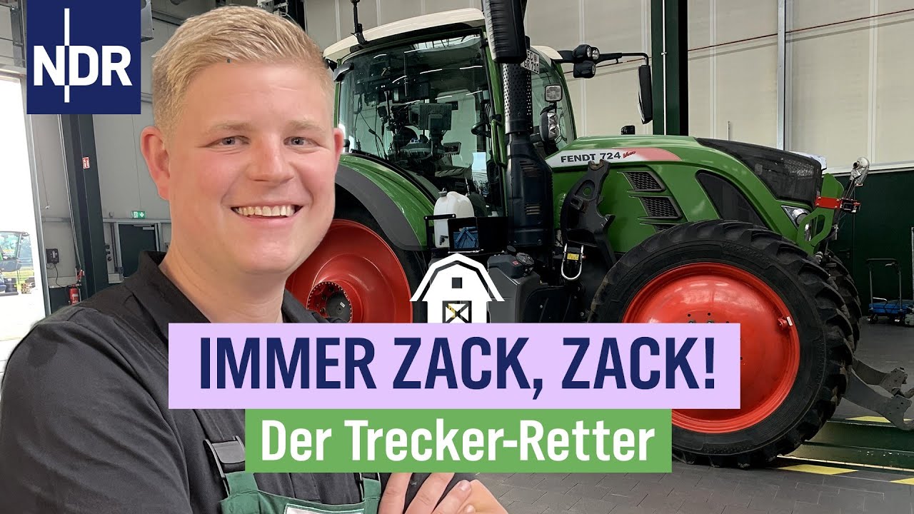 Wenn der Traktor tropft: Ohne Hydrauliköl läuft nix| Folge 2 | Der Trecker-Retter | NDR auf'm Land