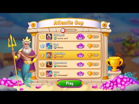 @Fishdom Atlantis Cup Stage 13 - 14. Got Temporary 3rd Place.