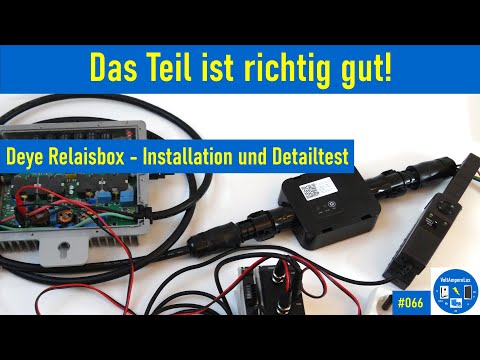 #066 - NA-Schutz Relaisbox von Deye | Installation und Test