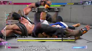 【スト６】アレックス コンボ・連携(SA2 スレッジクロスハンマー関係)