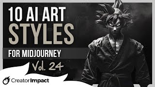 10 Midjourney Styles Prompt Tips: Vol 24 (Film & Character Styles!)