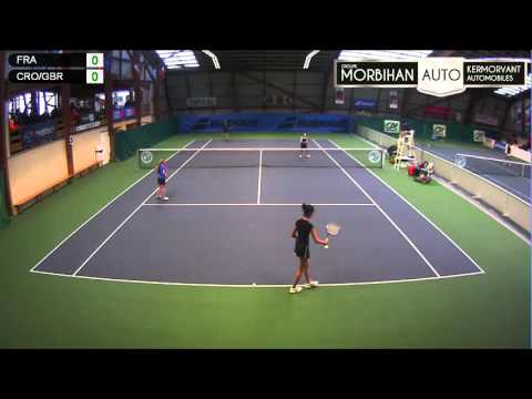 BOUGOUFFA/BRESSON (FRA) vs BUBALO/MUTAVDZIC (CRO/GBR)- Open Super 12 Auray Tennis