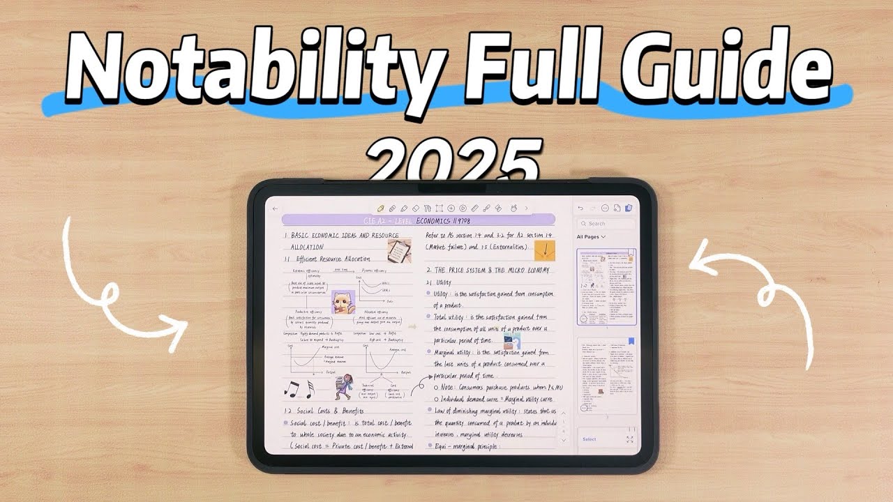 iPad Note-Taking with Notability 🔥 Complete Guide 2025 + Secret Tricks You Didn’t Know