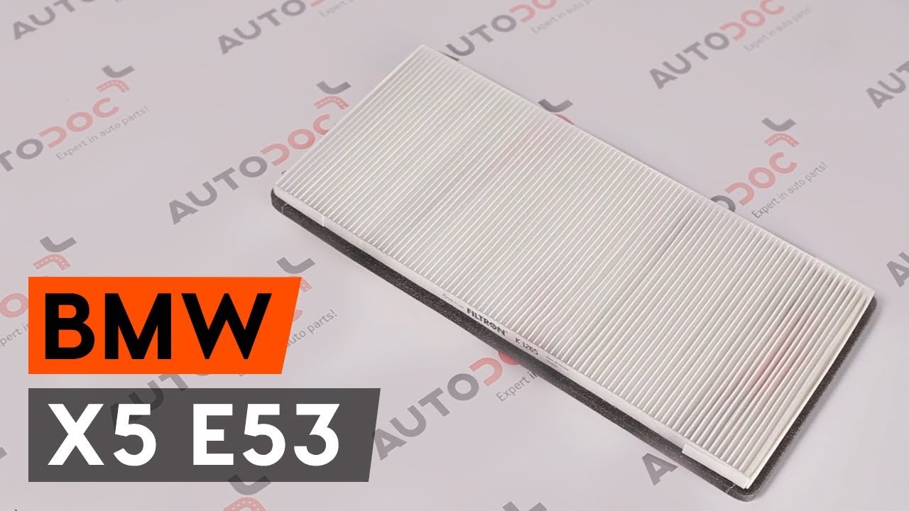 Come cambiare filtro antipolline su BMW X5 E53 - Guida alla sostituzione