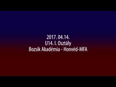 20170414-Bozsik AkadémiaU14 - Honvéd MFAU14 összefoglaló