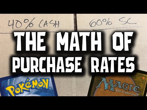How much should a Store Pay for Magic or Pokemon Cards?