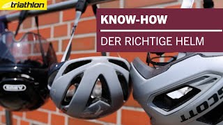 Vom Renn- bis Aerohelm: Der richtige Schutz auf dem Kopf | KNOW-HOW