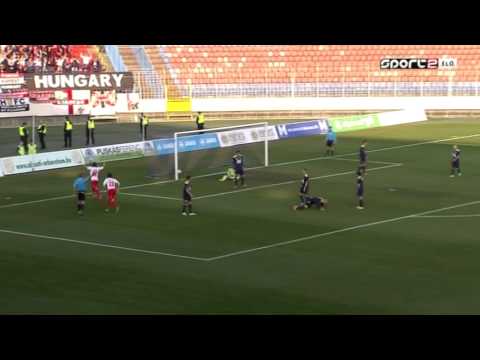 Vécsei Bálint gólja a Puskás Akadémia FC - Budapest Honvéd mérkőzésen