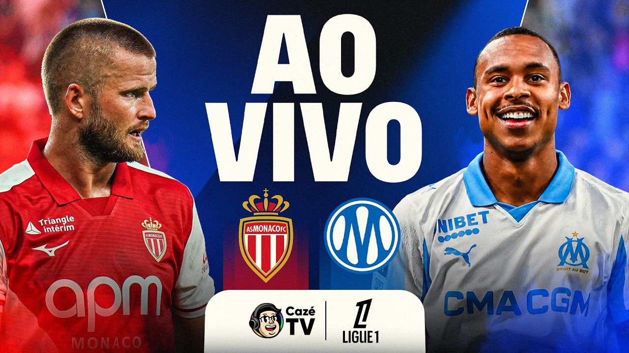 JOGO COMPLETO: MÔNACO X OLYMPIQUE MARSEILLE | LIGUE 1 26/27 | 2ª RODADA