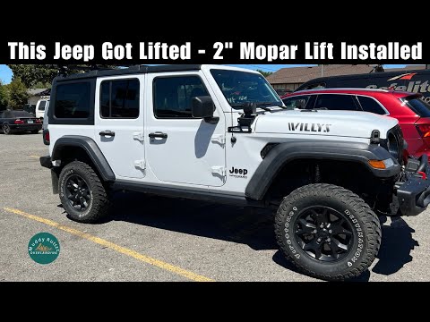 Lifted! Awesome Day For The Wrangler Ecodiesel - Increased Off-Road Clearance