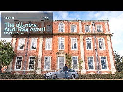 NEW AUDI RS4 AVANT First UK Drive