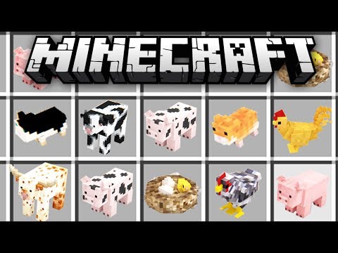 Minecraft SMALL PETS MOD (Mod Showcase)